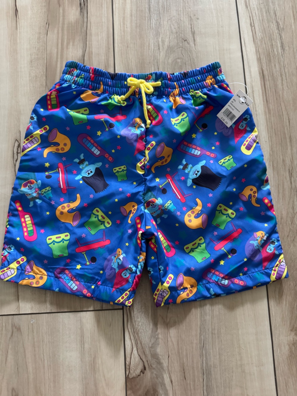 Trolls Boys Swim Trunk- XS